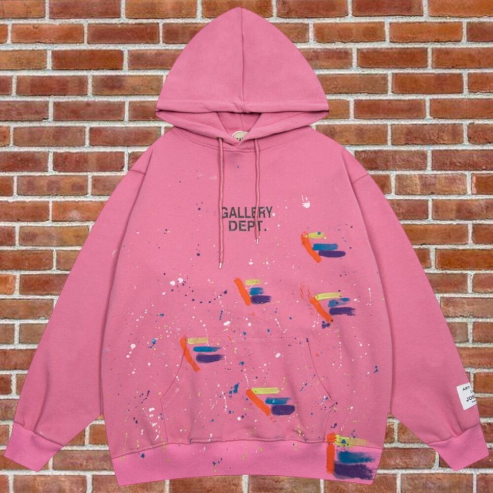 GALLERY DEPT. pink hoodie
